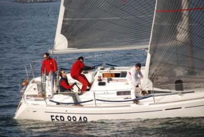 Primera prueba de la regata Gran Antuin Albariño Rías Baixas