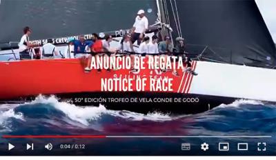 Publicado el anúncio de regata del 50 Trofeo de Vela Conde de Godó Publicado el anúncio de regata del 50 Trofeo de Vela Conde de Godó