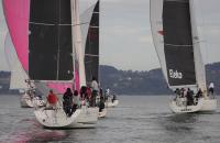 Raygrass del Nautico Carrumeiro vencedor absoluto de la regata de cruceros de la Semana Abanca, la regata Divino Rei