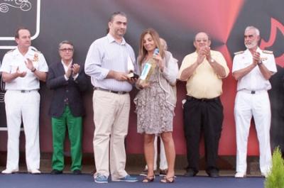 Regata Príncipe de Asturias Bayona. El viento no acudio a la llamada, sí los Premios Nacionales de Vela  