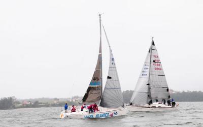 Santanas, Viajes Atlantico y Somni, ganadores de la regata Gran Antuin Albariño Rias Baixas