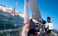 Santander. El crucero disfruto de una excelente jornada. En la que el viento del ENE fue el protagonista