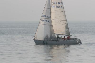 Santander. Primera tirada con el trofeo  FAGES, inicio de la temporada otoño de cruceros