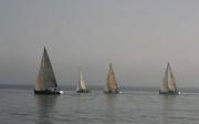 Sin viento en la regata de cruceros en Santander Sin viento en la regata de cruceros en Santander