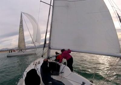 Soledad en C:Club, Izaro II en c. III y Yamamay en c. II comienzan mandando en la trofeo Ranc para el crucero Santanderino Soledad en C:Club, Izaro II en c. III y Yamamay en c. II comienzan mandando en la trofeo Ranc para el crucero Santanderino