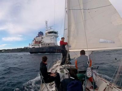 Solo 6 tripulaciones han tomado parte en esta dura jornada de crucero del Marítimo de Santander Solo 6 tripulaciones han tomado parte en esta dura jornada de crucero del Marítimo de Santander