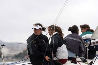 Tamara Echegoyen vencedora del I MATCH RACE FEMENINO de A Coruña,