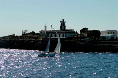Todo listo para la salida de la regata Sitges-Ciutadella
