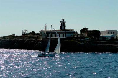Todo listo para la salida de la regata Sitges-Ciutadella Todo listo para la salida de la regata Sitges-Ciutadella