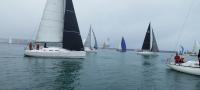 Tres barcos empatados al finalizar la segunda jornada en el Grand Prix de Primavera de cruceros en el Golfo Ártabro