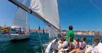 Un magnifico nordeste acompaño la santanderina  Hándicap trofeo Yates & Cosas para Daysailers.