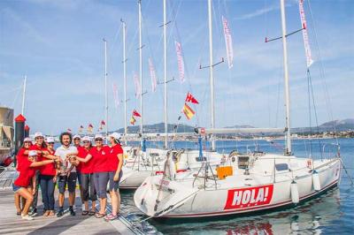 Una tripulación íntegramente femenina de la Armada Española competirá en la ¡HOLA! Ladies Cup Una tripulación íntegramente femenina de la Armada Española competirá en la ¡HOLA! Ladies Cup