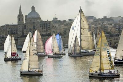 Valeta despide a la flota de la 29ª Rolex Middle Sea Race Valeta despide a la flota de la 29ª Rolex Middle Sea Race