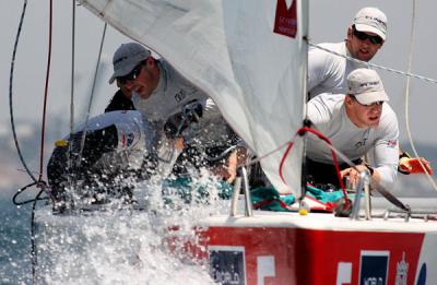 Victoria del skipper Mirsky en la etapa portuguesa del World Match Racing Troia Portugal Match Cup 2009