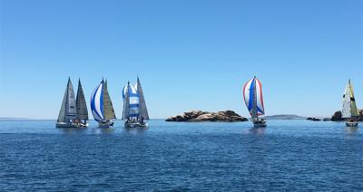 Ziralla Primero, en Regata, Arroás en Crucero-Regata y el Somni, en Crucero vencen en la Vuelta a Sálvora – Regata Congalsa 