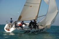 ‘UCA-Puerto Sherry’, ‘Brujo’, ‘Clara’ y ‘Kronos Quinto’, ganadores del I Trofeo Puerto Sherry disputado este sábado en la bahía de Cadiz   