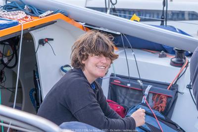 Aina Bauza da el primer paso para cumplir el reto de la Mini Transat Aina Bauza da el primer paso para cumplir el reto de la Mini Transat
