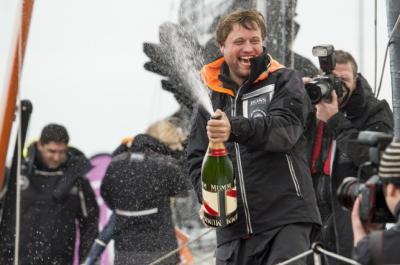 Alex Thomson, un navegante feliz