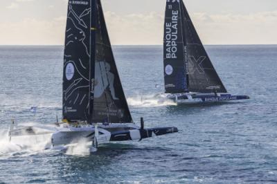 Arkea Ultim Challenge - Brest : La travesía del golfo de Vizcaya a alta velocidad es sólo el comienzo….. antes de frenar Arkea Ultim Challenge - Brest : La travesía del golfo de Vizcaya a alta velocidad es sólo el comienzo….. antes de frenar