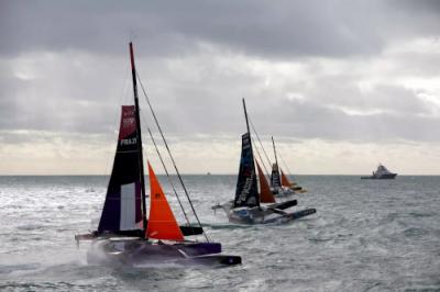 Así fueron las primeras horas de la Transat Jacques Vabre Así fueron las primeras horas de la Transat Jacques Vabre