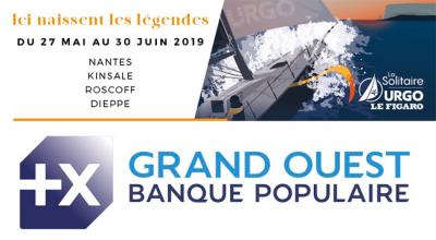 Banque Populaire Grand Ouest, socio oficial de La Solitaire URGO Le Figaro