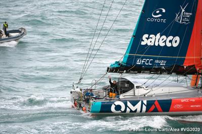Benjamin Dutreux, noveno en la Vendée Globe Benjamin Dutreux, noveno en la Vendée Globe