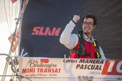 Carlos Manera Pascual primer PROTO en Santa Cruz de La Palma de la 24ª Mini Transat de La Boulangère Carlos Manera Pascual primer PROTO en Santa Cruz de La Palma de la 24ª Mini Transat de La Boulangère