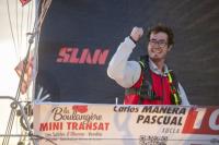 Carlos Manera Pascual primer PROTO en Santa Cruz de La Palma de la 24ª Mini Transat de La Boulangère 