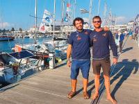 Carlos Olsson y Genis Hontoria preparados para iniciar la Mini Transat – Eurochef 2021