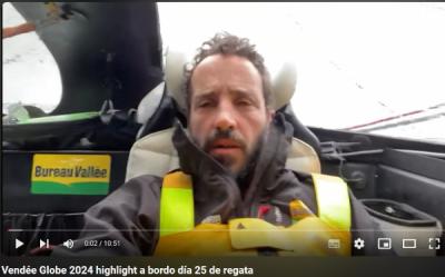Dalin, líder de la regata... a otro nivel Dalin, líder de la regata... a otro nivel