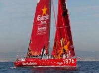 El Estrella Damm realiza la última navegación antes de la salida de la Barcelona World Race
