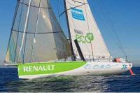 EL IMOCA 60 RENAULT Z.E MARCA LAS 5000 MILLAS PARA LLEGAR A CASA