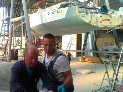 El Mini 650 “Vamos, Vamos” reparado en Aveiro El Mini 650 “Vamos, Vamos” reparado en Aveiro