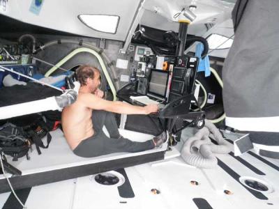 El tercer tripulante del Imoca 60 RENAULT Z.E El tercer tripulante del Imoca 60 RENAULT Z.E