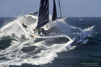 El trimarán de 70'' Edmond de Rothschild gana la Transat Jacques Vabre ! El trimarán de 70'' Edmond de Rothschild gana la Transat Jacques Vabre !