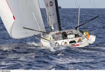 EL “MAPFRE” SE ESCAPA DEL ANTICICLÓN Y PISA EL ACELERADOR EL “MAPFRE” SE ESCAPA DEL ANTICICLÓN Y PISA EL ACELERADOR