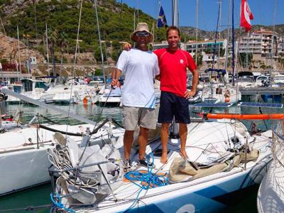 Felip Moll y su mini Alleva 588 de vuelta tras la 'XXXI Marenostrum 2020' Felip Moll y su mini Alleva 588 de vuelta tras la 'XXXI Marenostrum 2020'