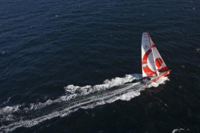 Fuerte temporal en el Golfo de Vizcaya, con vientos de 50 nudos que diezma la flota de la Vendée Globe