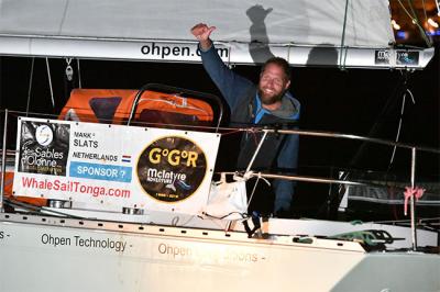 G.G.R. Día 214 de regata: Mark Slats firma el segundo lugar en la Golden Globe Race