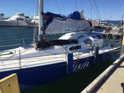 Gaetano Mura para en Fremantle por averías en el “Italia” Gaetano Mura para en Fremantle por averías en el “Italia”