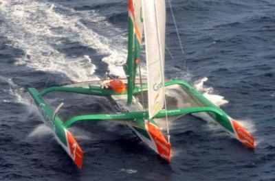 Groupama 3 escuchará el bocinazo de llegada sobre las 14H proclamándose vencedor de la Route du Rhum 2010 Groupama 3 escuchará el bocinazo de llegada sobre las 14H proclamándose vencedor de la Route du Rhum 2010