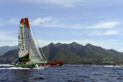 GROUPAMA 3 gana la ROUTE DU RHUM – LA BANQUE POSTAL 2010 GROUPAMA 3 gana la ROUTE DU RHUM – LA BANQUE POSTAL 2010