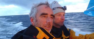 Jean-Pierre Dick y Loïck Peyron han cruzado el mítico Cabo de Hornos Jean-Pierre Dick y Loïck Peyron han cruzado el mítico Cabo de Hornos