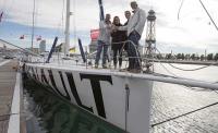 Jörg Riechers y Sébastien Audigane participan en la Barcelona World Race con el barco Renault Captur 