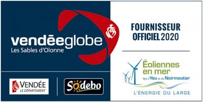 La empresa Éoliennes en Mer des îles d’Yeu et de Noirmoutier proveedor oficial para el Vendée Globe 2020