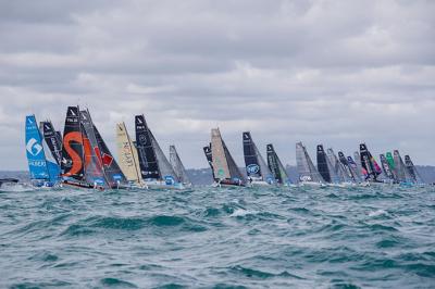 La Solitaire du Figaro. ¡Un comienzo de rock'n roll! La Solitaire du Figaro. ¡Un comienzo de rock'n roll!