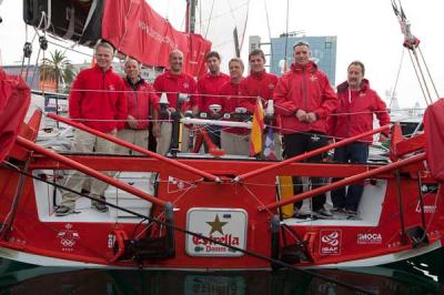 Las últimas horas del Estrella Damm Sailing Team en tierra firme