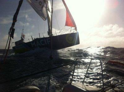 Lorient Horta Solo: La flota se aproxima con fuertes vientos hacia las Açores 