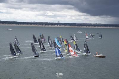 Los solitarios de 54ª La Solitaire du Figaro Paprec ya están en competición Los solitarios de 54ª La Solitaire du Figaro Paprec ya están en competición