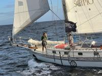 Los tres primeros de la G.G.R se encuentran en Storm Bay con la flota Sydney to Hobart